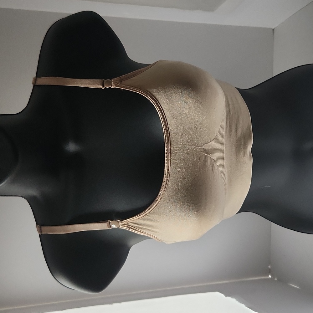 Warner's T-shirt wireless, adjustable staps, convertible bra RM0911A XS Beige